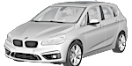 BMW F45 C3857 Fault Code